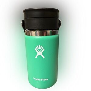 Hydro Flask 12oz Coffee Mug Tumbler – Spearmint Green with Black Lid